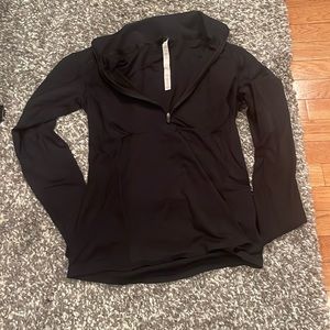 Lululemon quarter-zip workout jacket